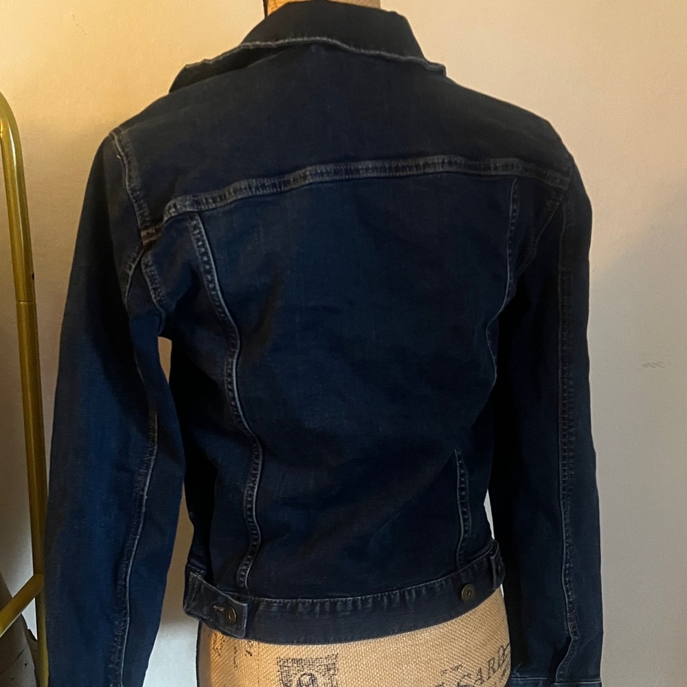 Daily Ritual Dark Blue Jean Jacket - Picture 3 of 7